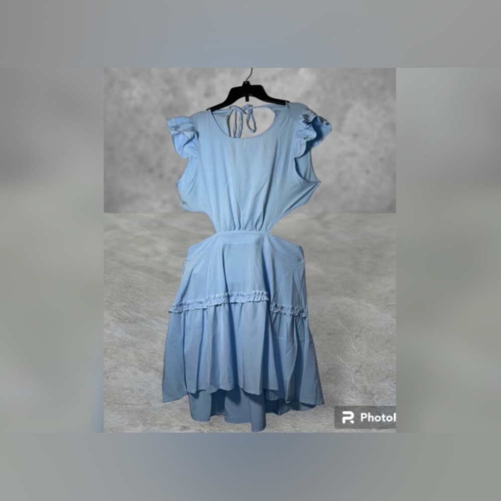 Blue dress​